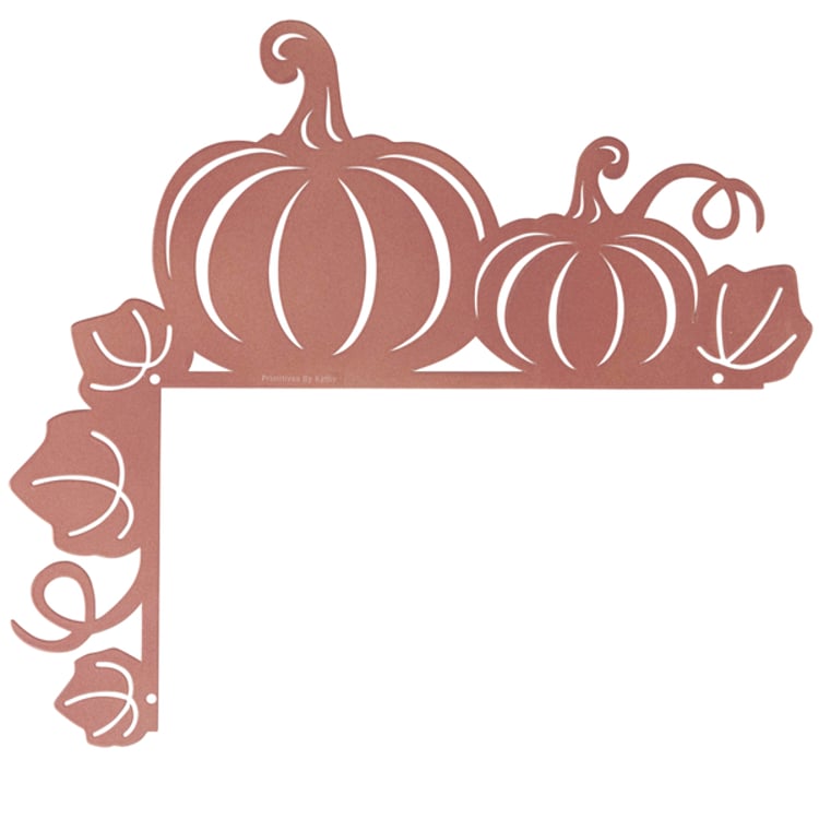 Primitives By Kathy Pumpkin Door Frame Decor