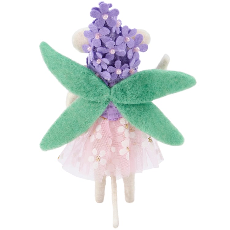 Primitives By Kathy Purple Flower Mouse Critter