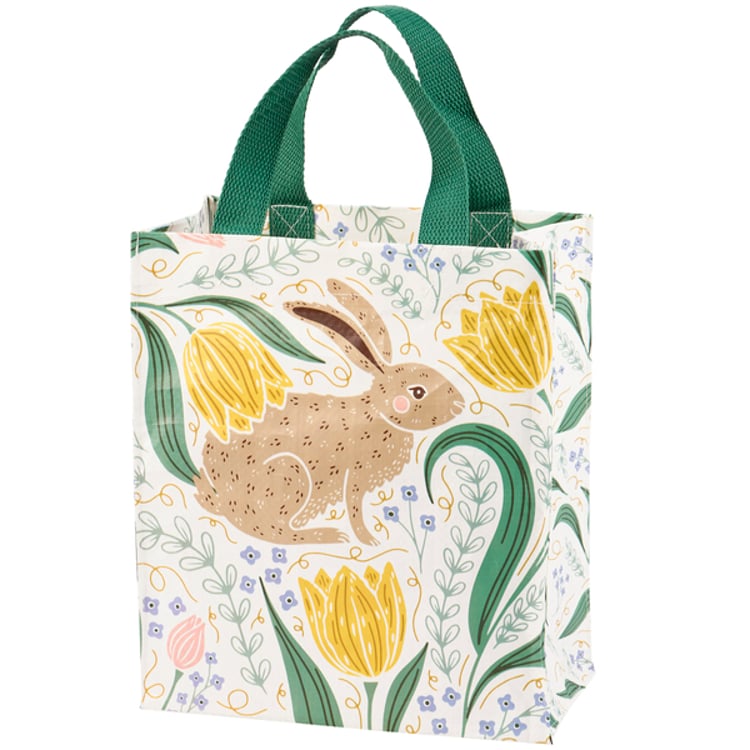 Primitives By Kathy Rabbit Folk Art Daily Tote