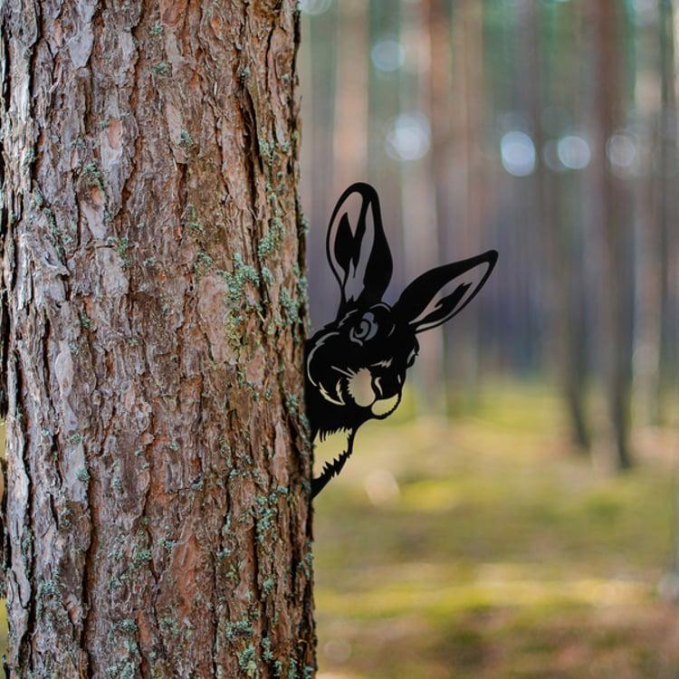 Primitives By Kathy Rabbit Metal Outdoor Art