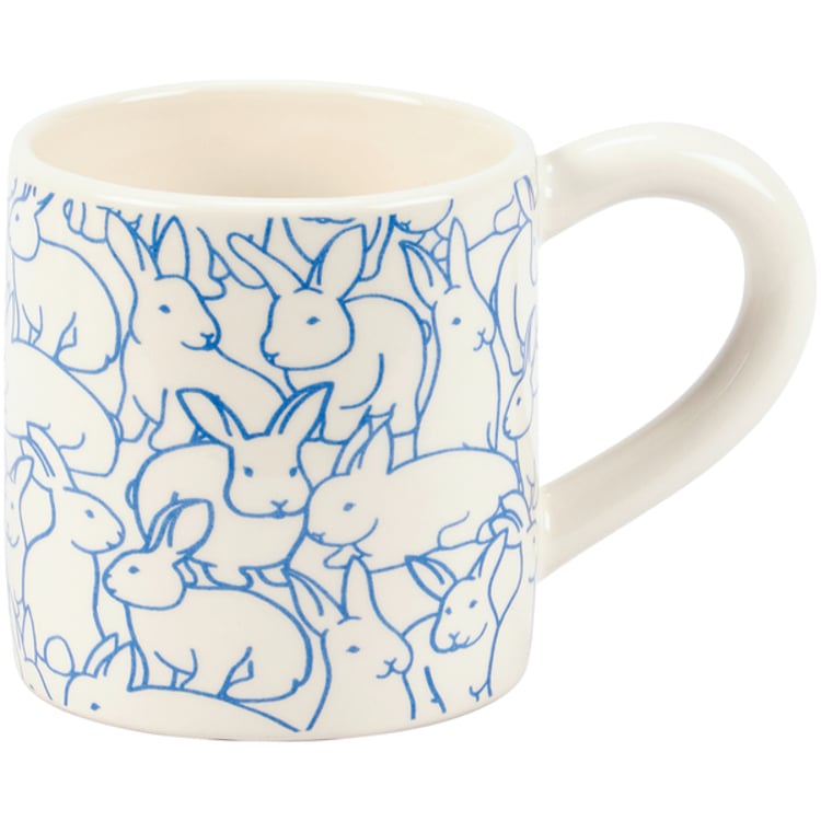 primitives by kathy Rabbit Pattern Mug
