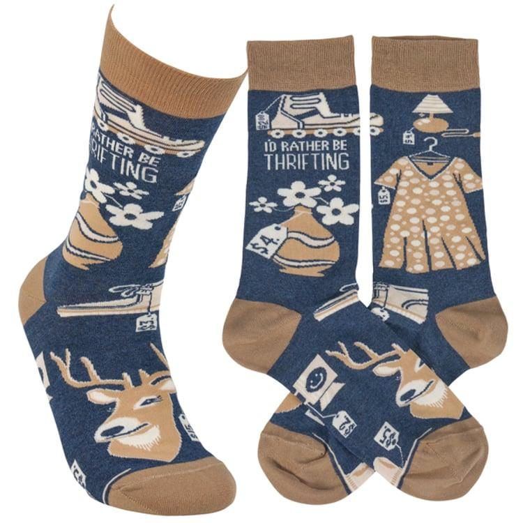 primitives by kathy Rather Be Thrifting Socks