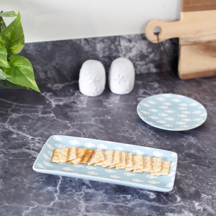 Primitives By Kathy Rectangular Fish Platter