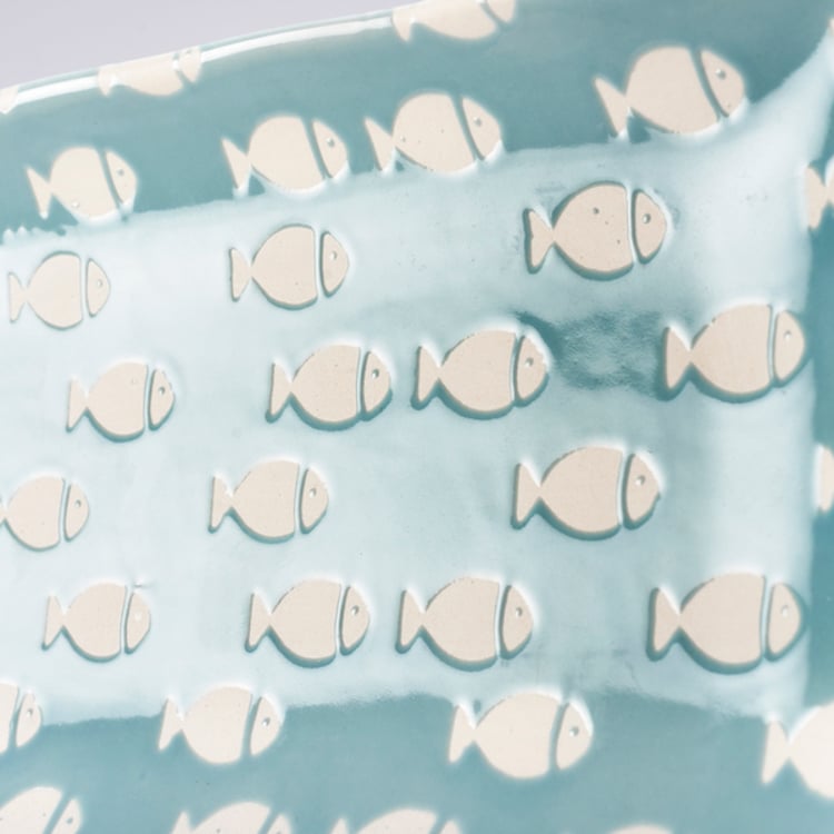 Primitives By Kathy Rectangular Fish Platter