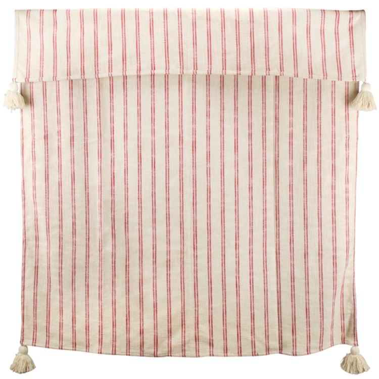 Primitives By Kathy Red Ticking Stripe Throw