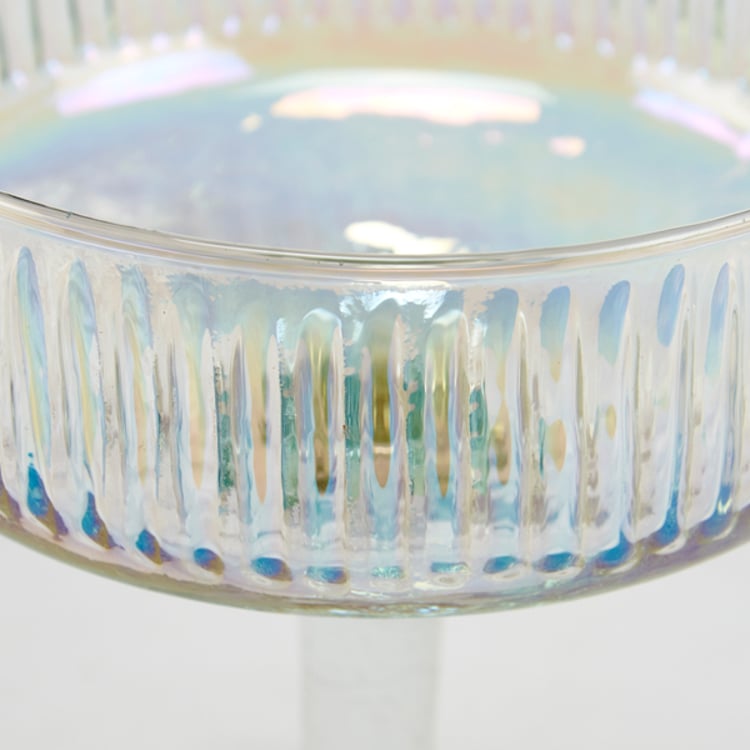 Primitives By Kathy Ribbed Coupe Glass