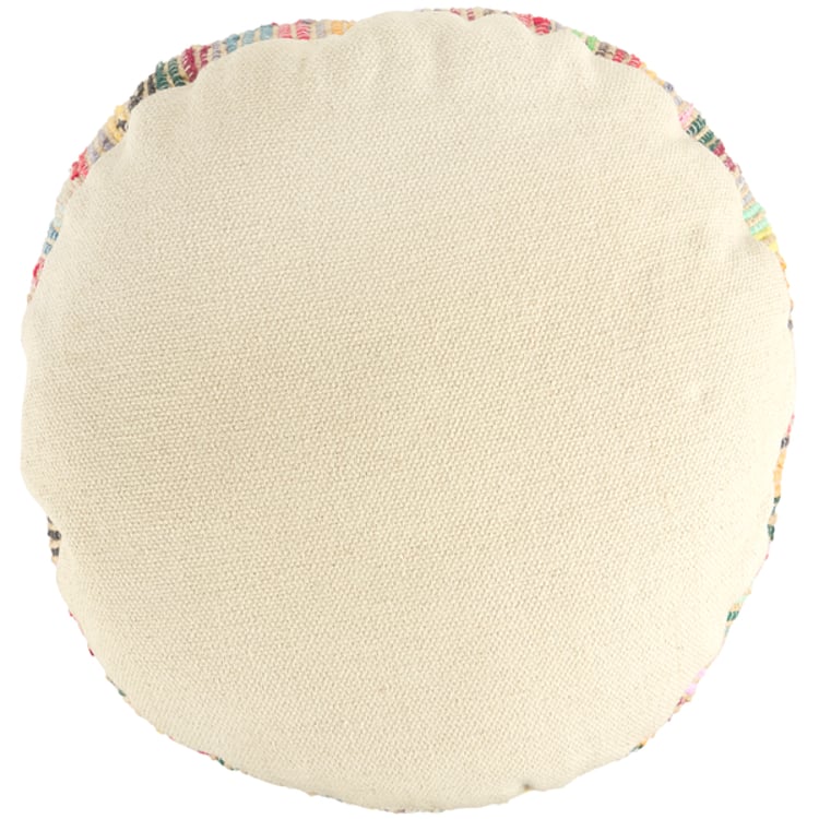Primitives By Kathy Round Chindi Floor Pillow