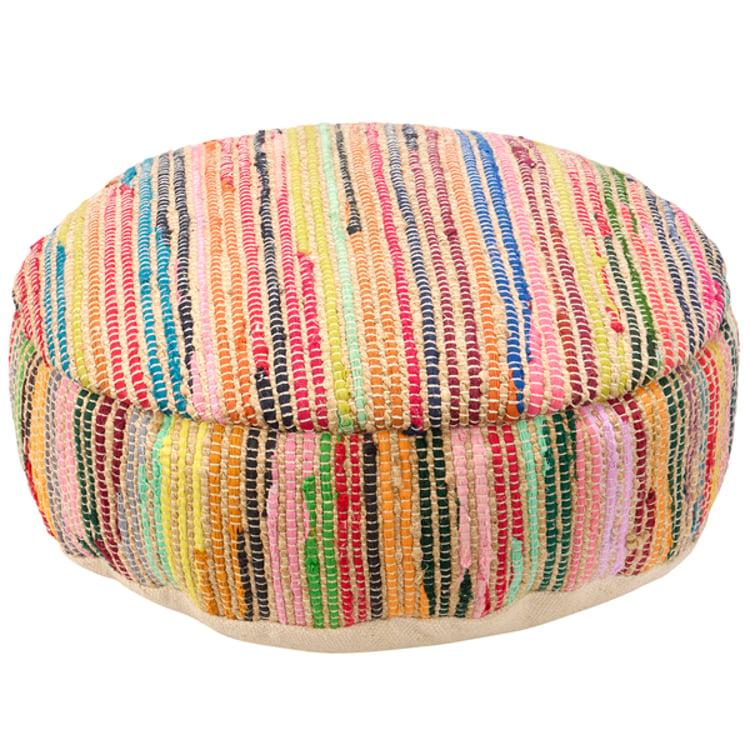 primitives by kathy Round Chindi Floor Pillow