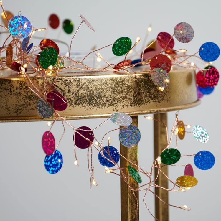 Primitives By Kathy Round Multi String Lights