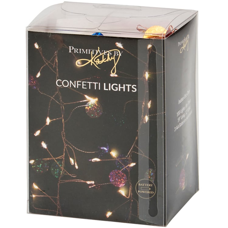 Primitives By Kathy Round Multi String Lights