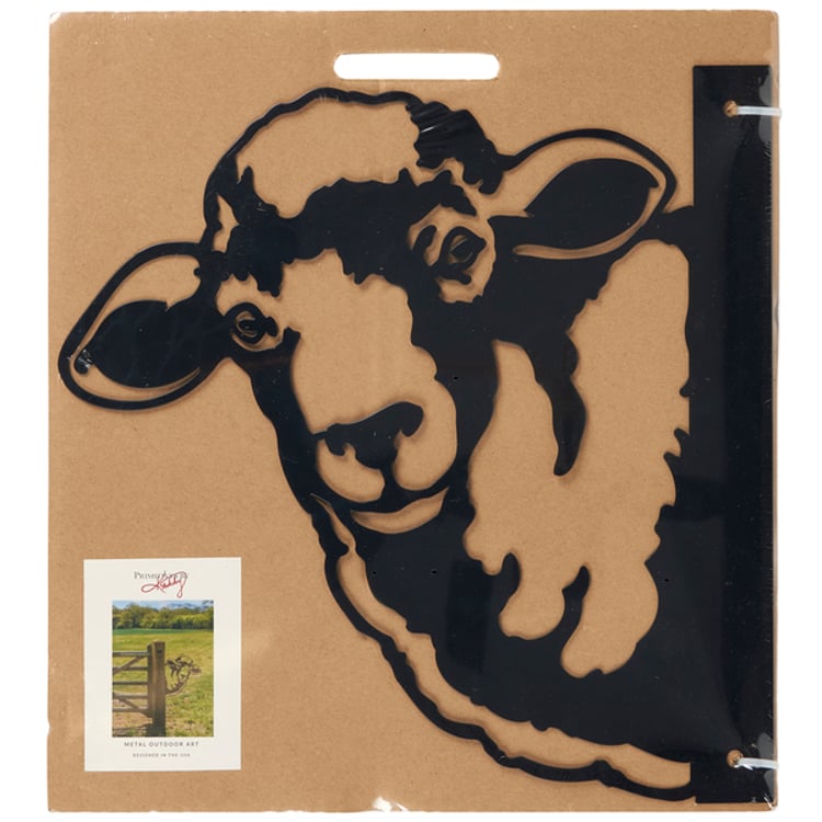 Primitives By Kathy Sheep Metal Outdoor Art