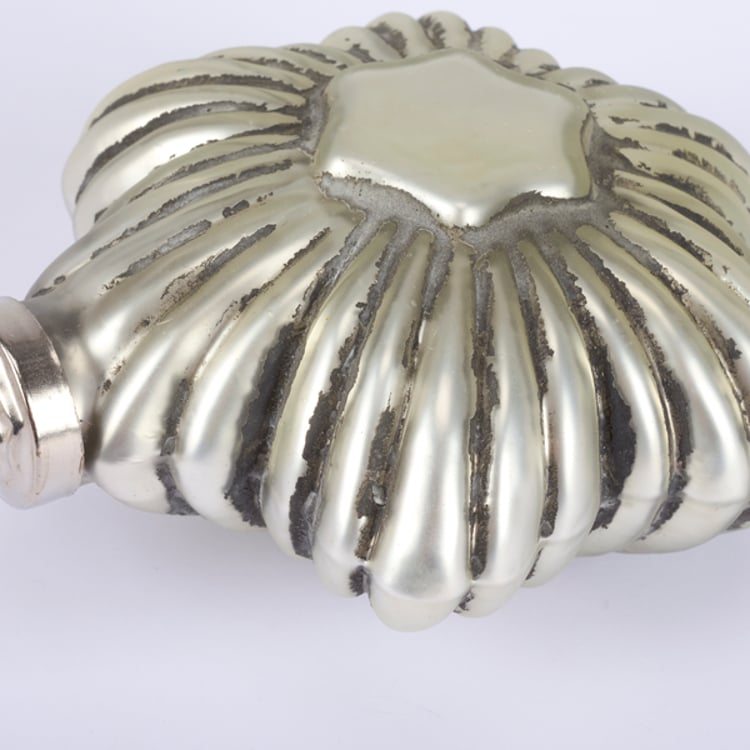 Primitives By Kathy Silver Star Glass Ornament