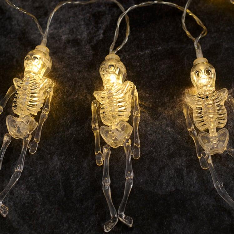 primitives by kathy Skeletons String Lights