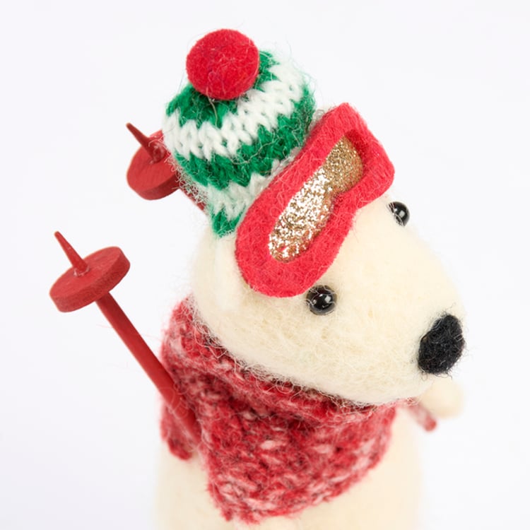 Primitives By Kathy Ski Goggles Bear Critter