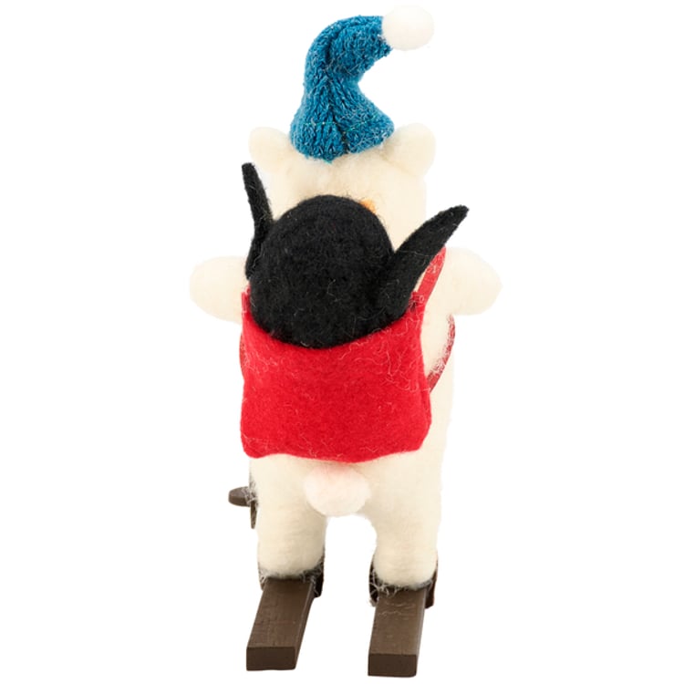 Primitives By Kathy Skiing Bear Critter