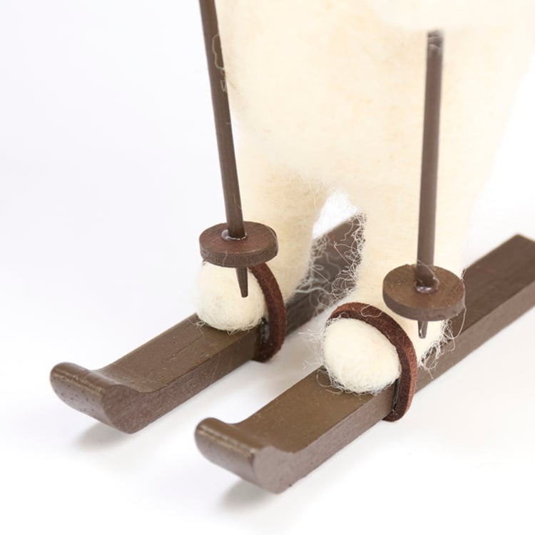 Primitives By Kathy Skiing Bear Critter