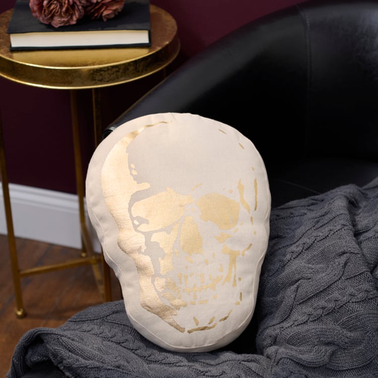 Primitives By Kathy Skull Shaped Pillow