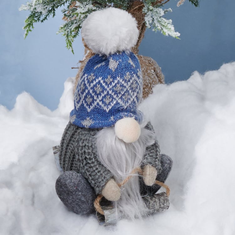 Primitives By Kathy Sledding Gnome Sitter
