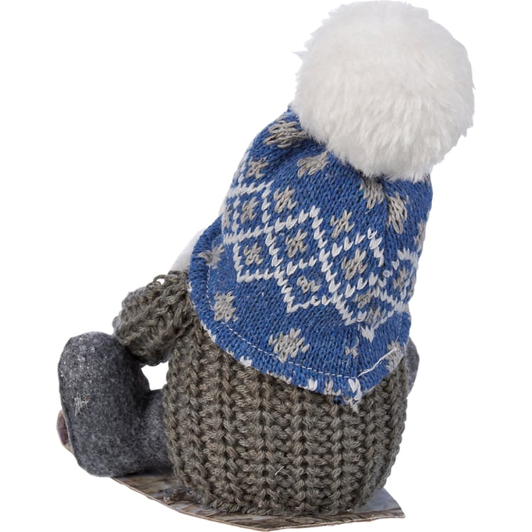 Primitives By Kathy Sledding Gnome Sitter