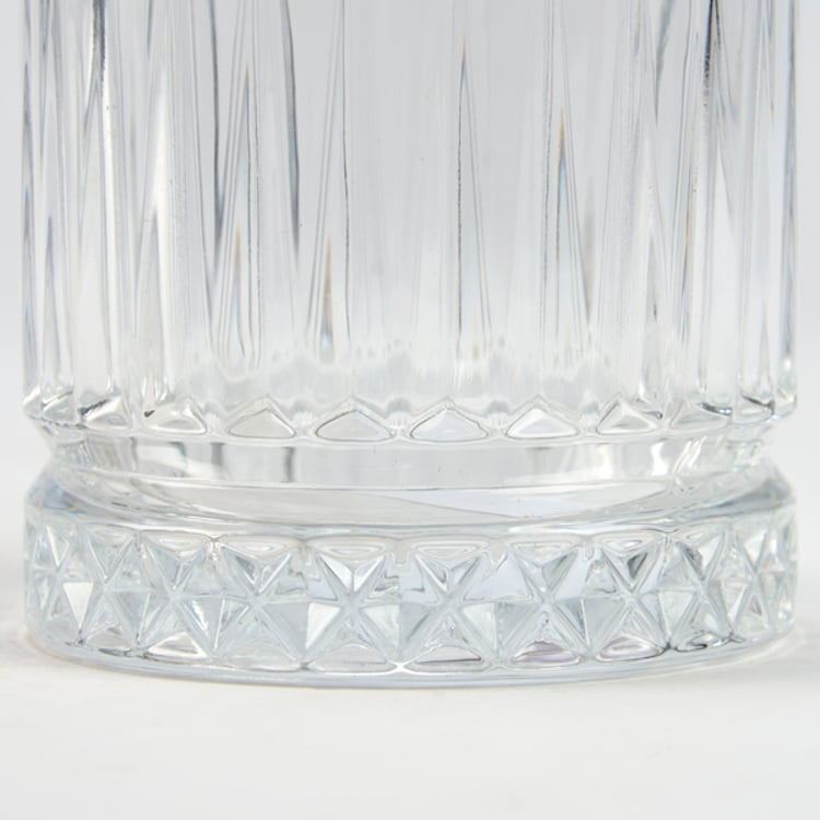 Primitives By Kathy Small Cut Glass Drinking Glass