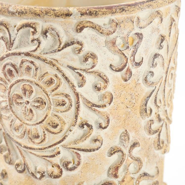 Primitives By Kathy Small Nouveau Floral Planter