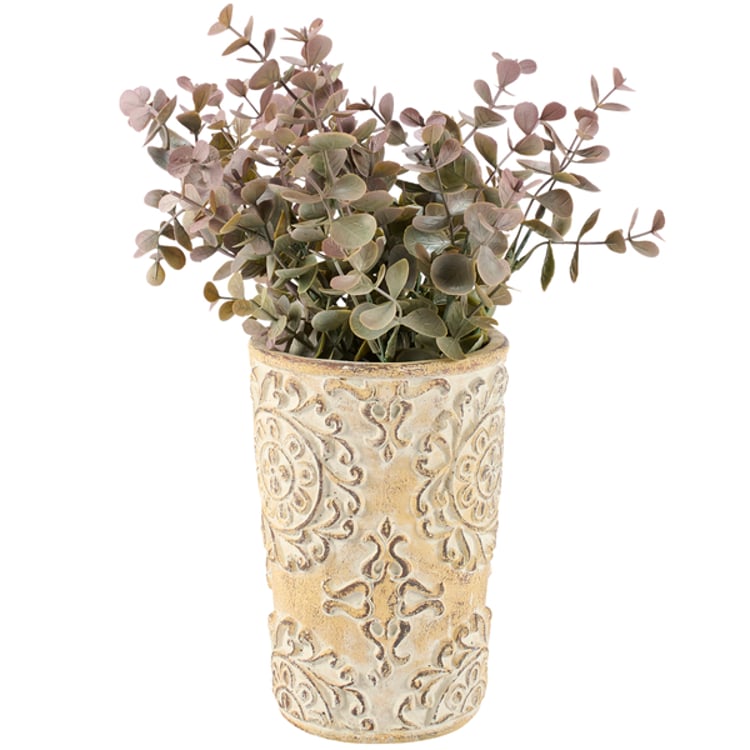primitives by kathy Small Nouveau Floral Planter