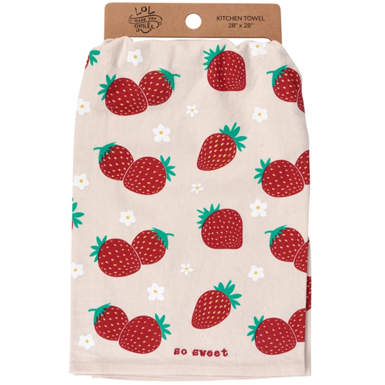 Primitives By Kathy So Sweet Kitchen Towel