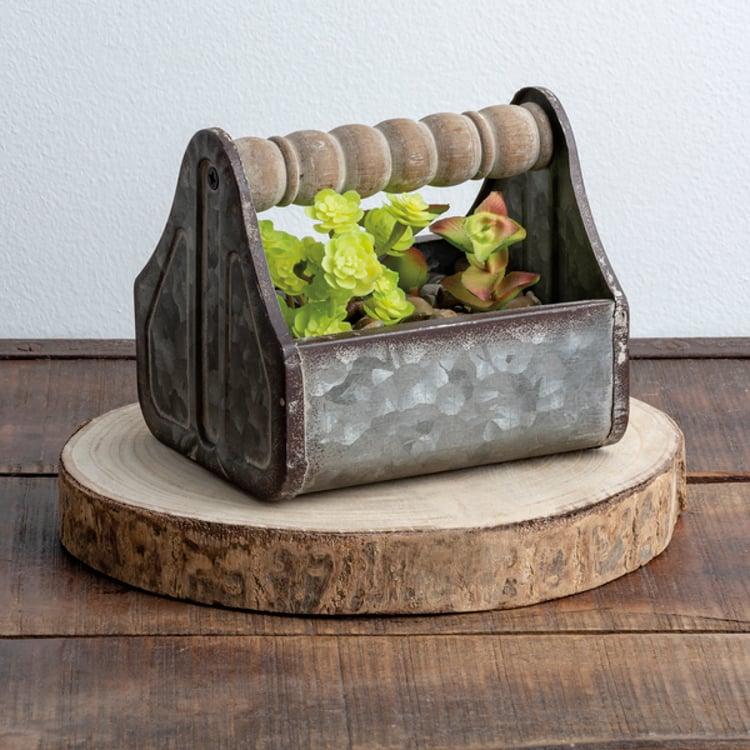 Primitives By Kathy Spindle Handle Small Tray