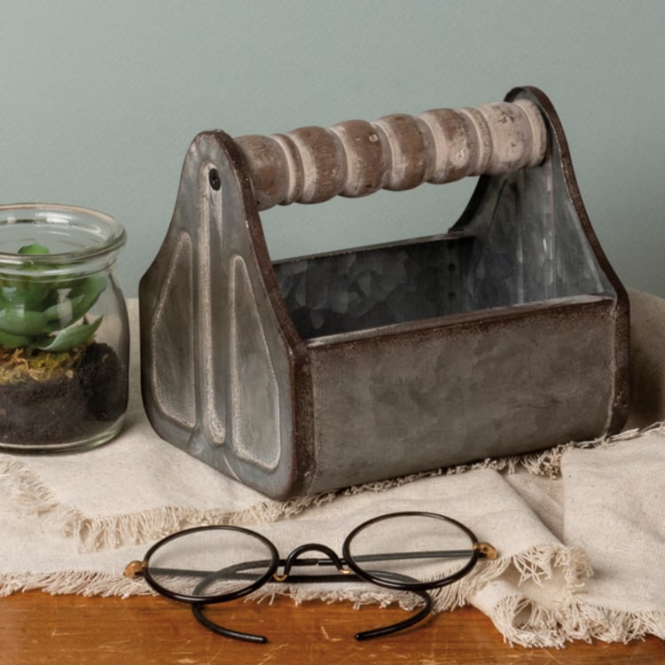 Primitives By Kathy Spindle Handle Small Tray