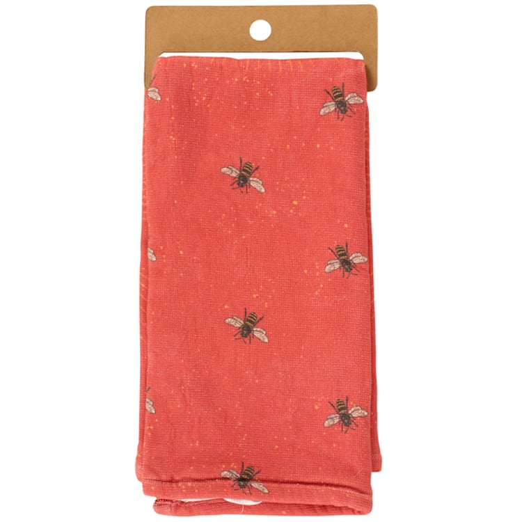 Primitives By Kathy Spoonful Honey Kitchen Towel