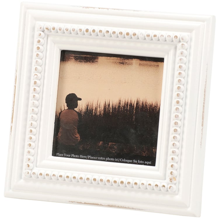 primitives by kathy Square Beaded Photo Frame