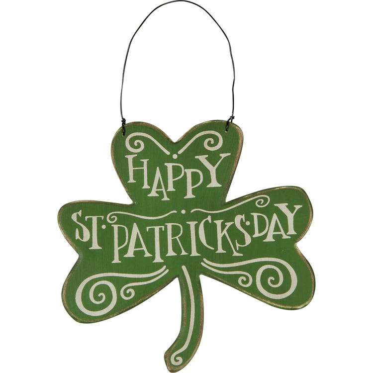 primitives by kathy St. Patrick's Day Ornament