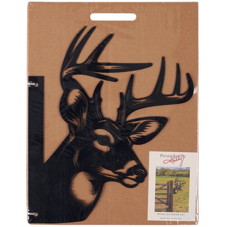 Primitives By Kathy Stag Metal Outdoor Art