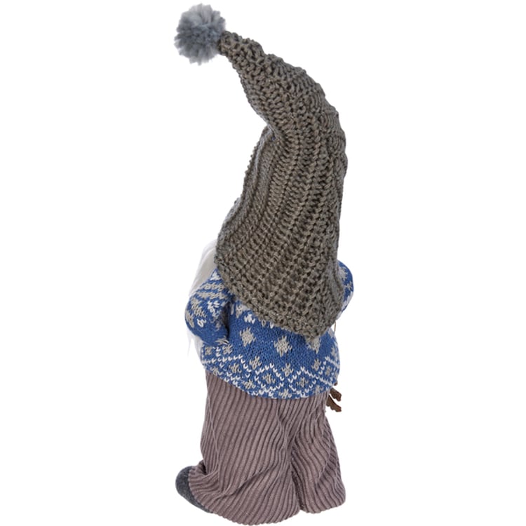 Primitives By Kathy Standing Gray Gnome Sitter