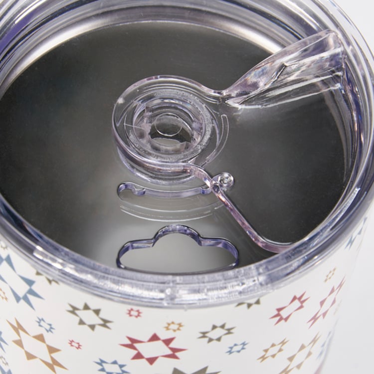 Primitives By Kathy Star Quilt Coffee Tumbler