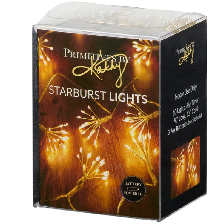 Primitives By Kathy Starburst String Lights