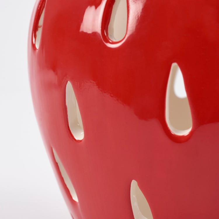 Primitives By Kathy Strawberry Candle Holder