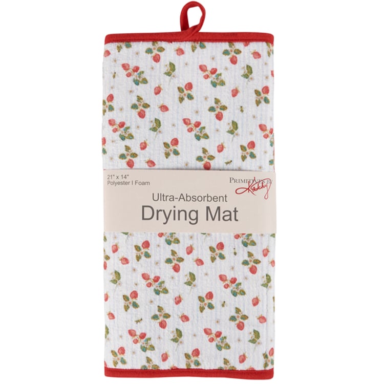 Primitives By Kathy Strawberry Drying Mat