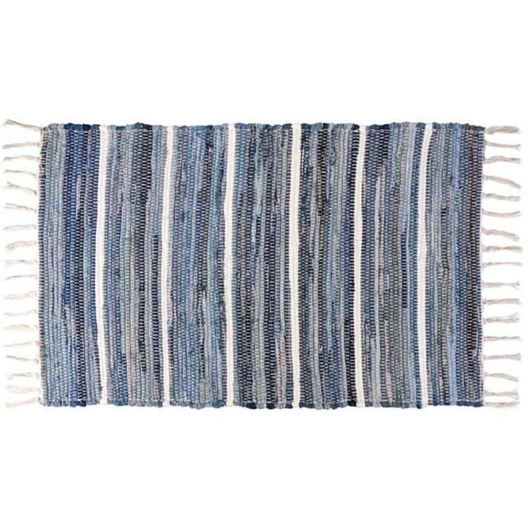 Primitives By Kathy Striped Indigo Rug