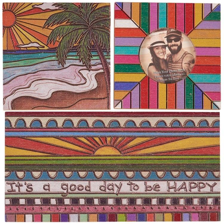 Primitives By Kathy Sunbeams Photo Magnet Set