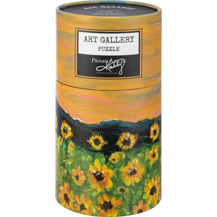 Primitives By Kathy Sunflower Field Puzzle