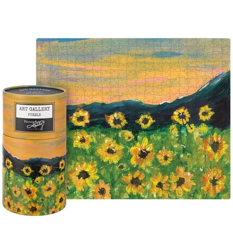 primitives by kathy Sunflower Field Puzzle