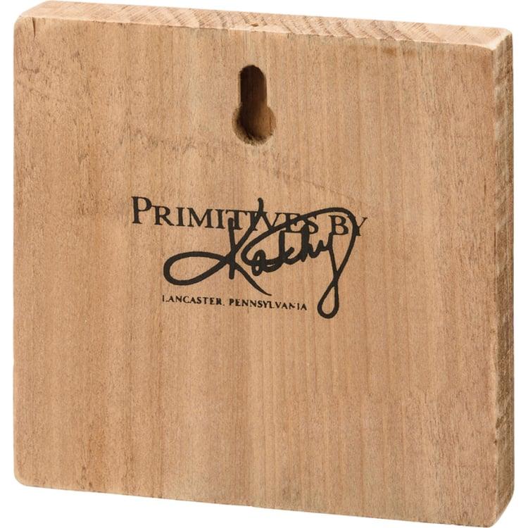 Primitives By Kathy Sunflowers Block Sign