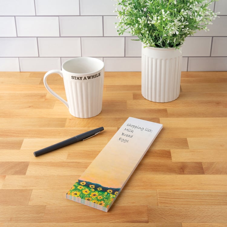 Primitives By Kathy Sunflowers List Pad