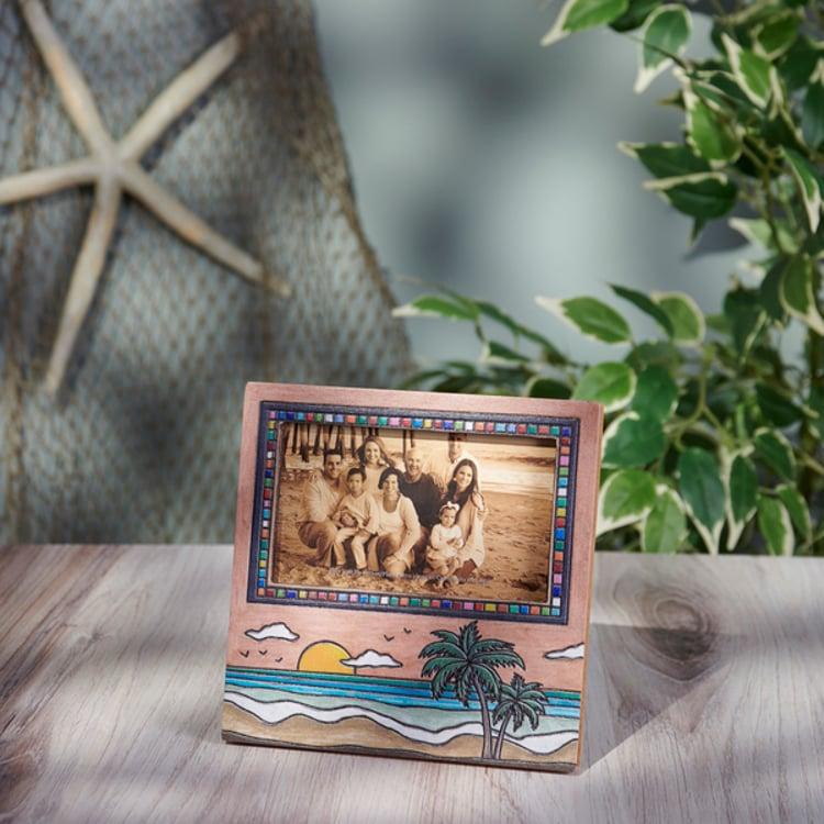 Primitives By Kathy Sunset Photo Frame