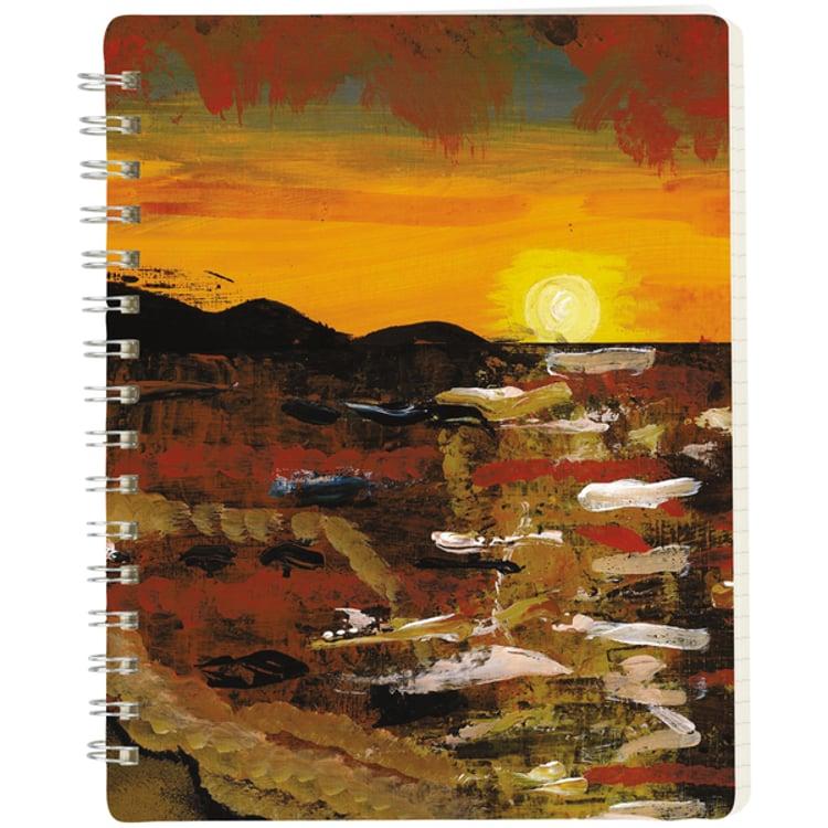 Primitives By Kathy Sunset Spiral Notebook