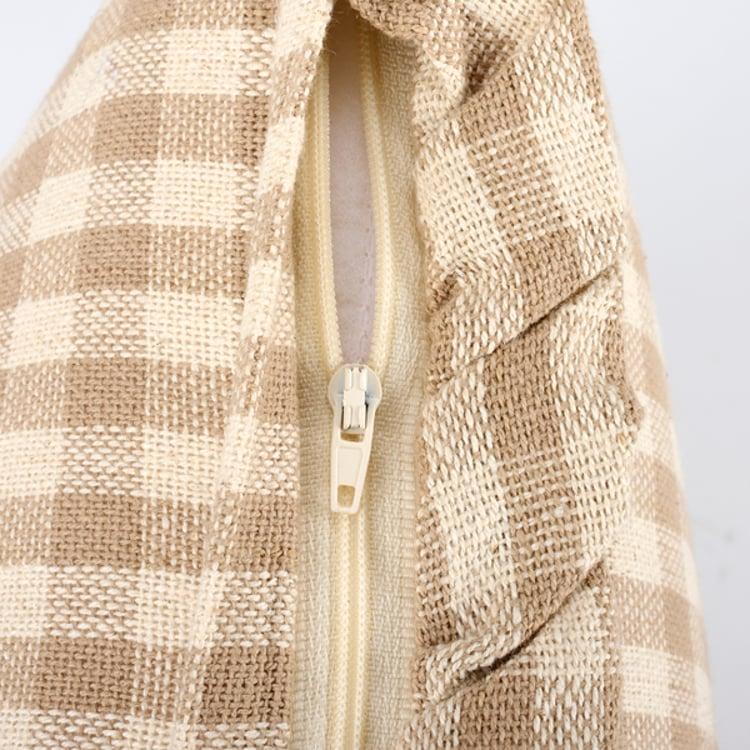 Primitives By Kathy Tan Gingham Pillow