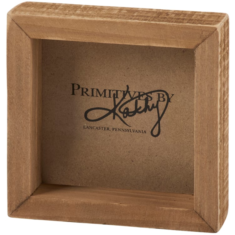 Primitives By Kathy Thanks Fall Box Sign Mini