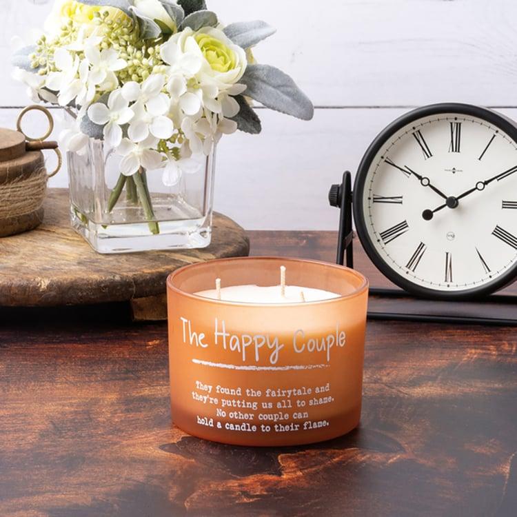Primitives By Kathy The Happy Couple Poetry Candle