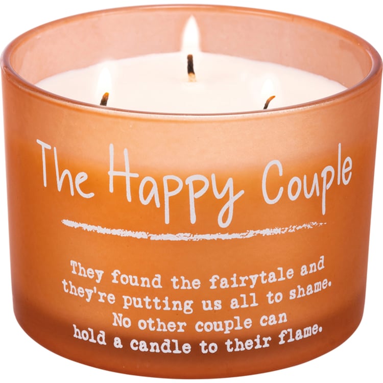 Primitives By Kathy The Happy Couple Poetry Candle